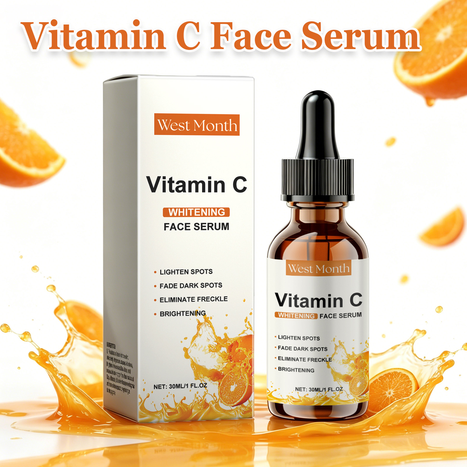 Hyaluronic Acid Facial Serum - Vitamin C Facial Essence Dark Spot