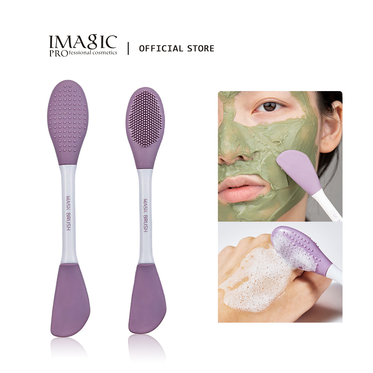 Silicone Face Scrubber Electric - IMAGIC Silicone Facial Cleansing & Mask