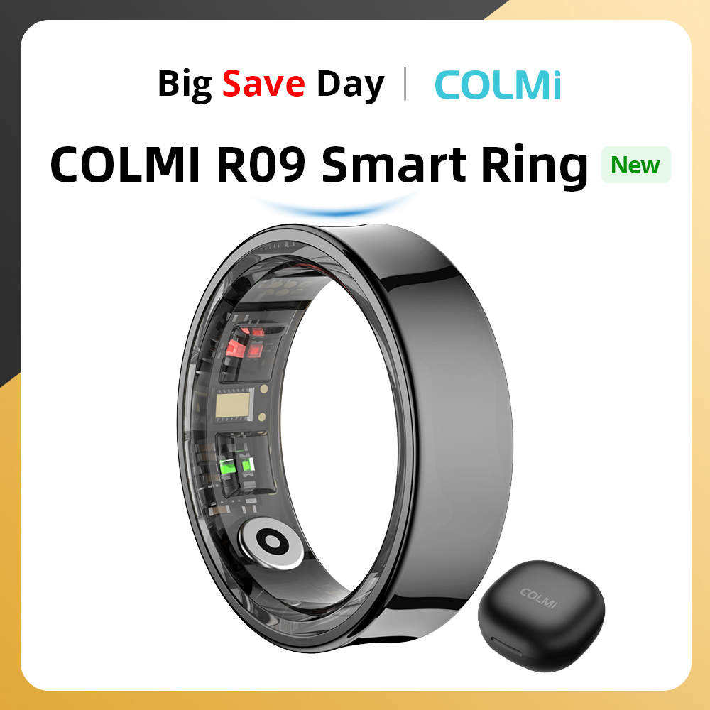2024 COLMI R09 Smart Ring Men  - Health Monitors review and price