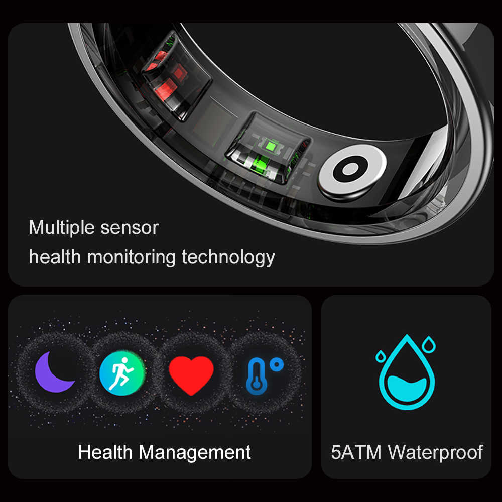 2024 COLMI R09 Smart Ring Men  - Health Monitors review and price
