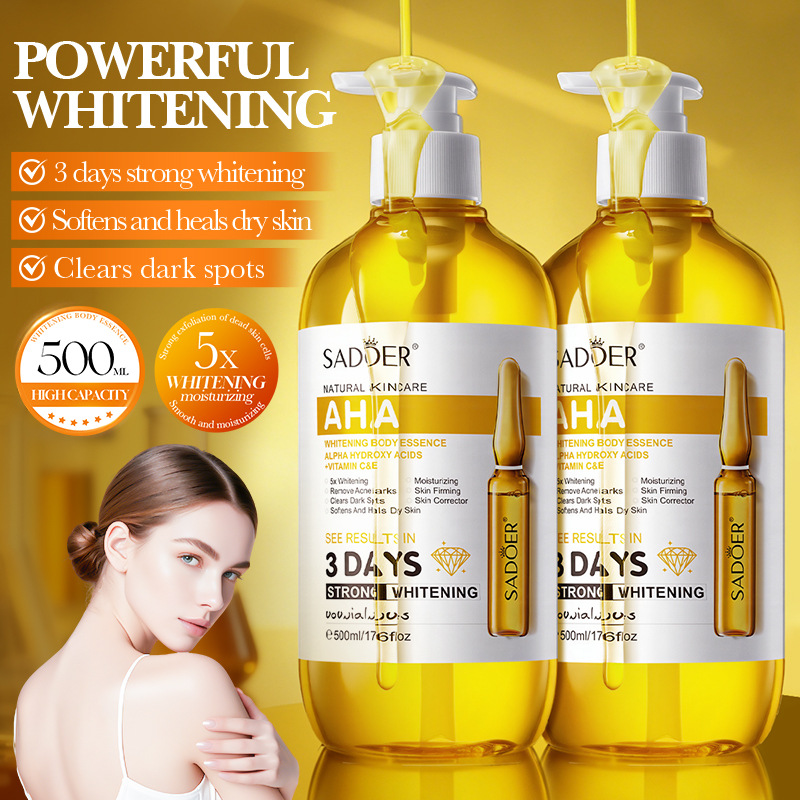 SADOER AHA Whitening Body Esse - Hyaluronic Acid Facial Serum review and price