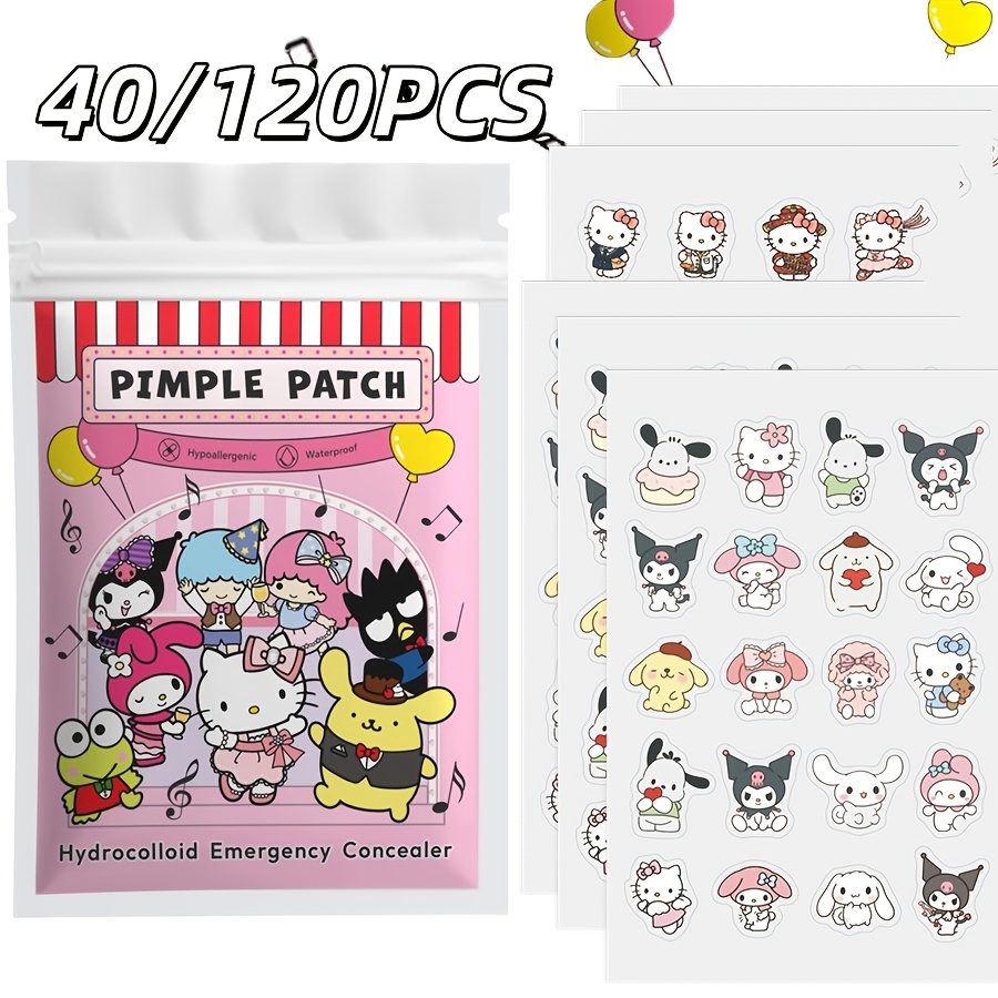 40/120PCS Hello Kitty acne pat - Skincare review and price