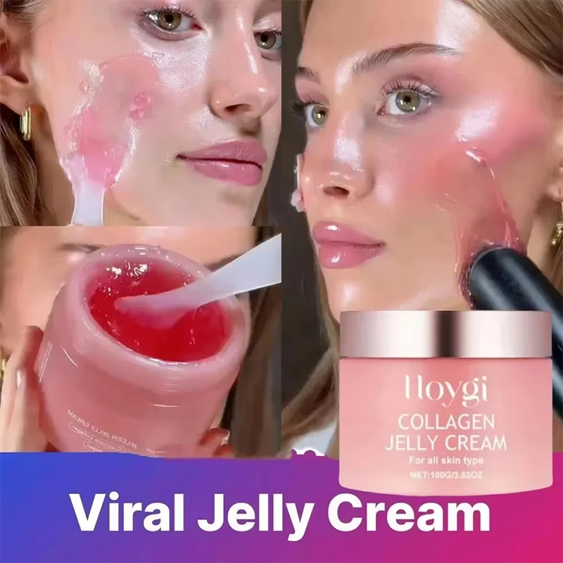 100g Jelly Face Cream Collagen - Niacinamide Pore Shrinking Essence review and price