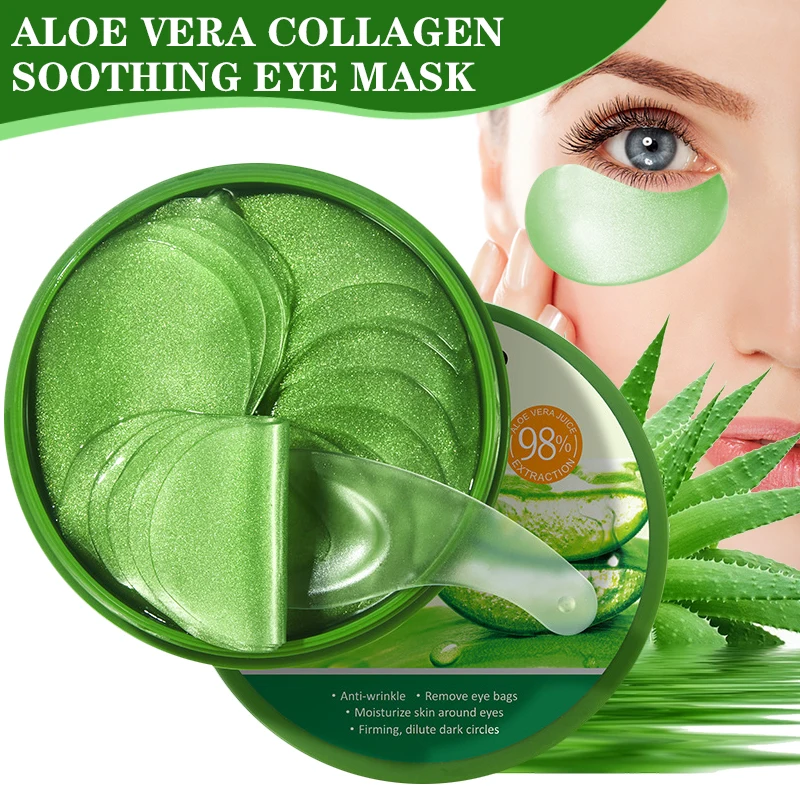 60pcs Aloe Vera Collagen Eye M - Collagen Under Eye Patches review and price