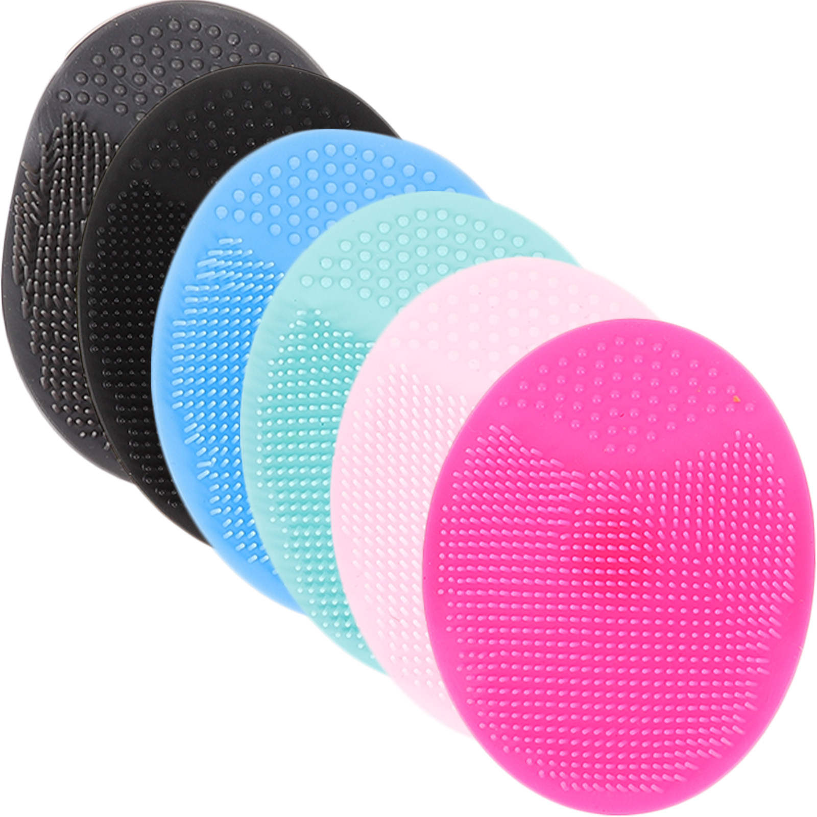 6 Pcs Cleansing Brush Pore Cle - Silicone Face Scrubber Electric review and price