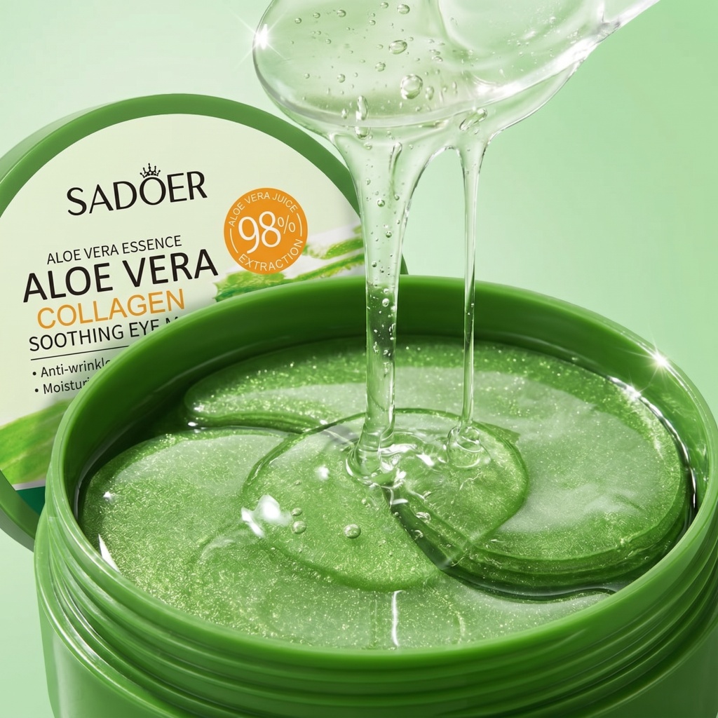 60pcs Aloe Vera Collagen Eye M - Collagen Under Eye Patches review and price